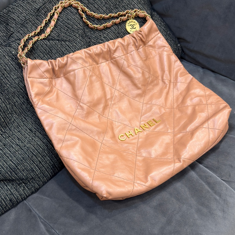 #櫃上在售23萬 #全網最低💰 #99新閒置 香奈兒焦糖棕22bag 芯片款-19