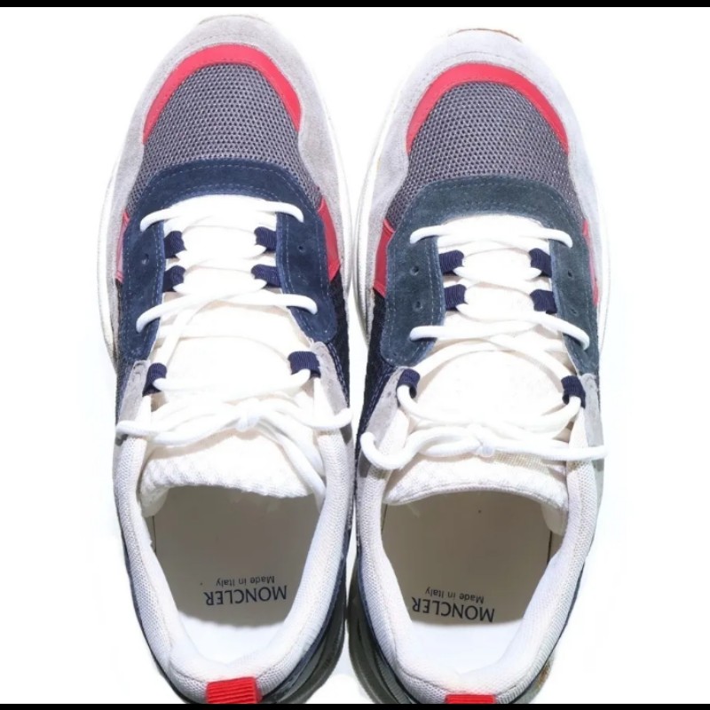 MONCLER#藍白紅#運動鞋#休閒鞋#正品#43號-3