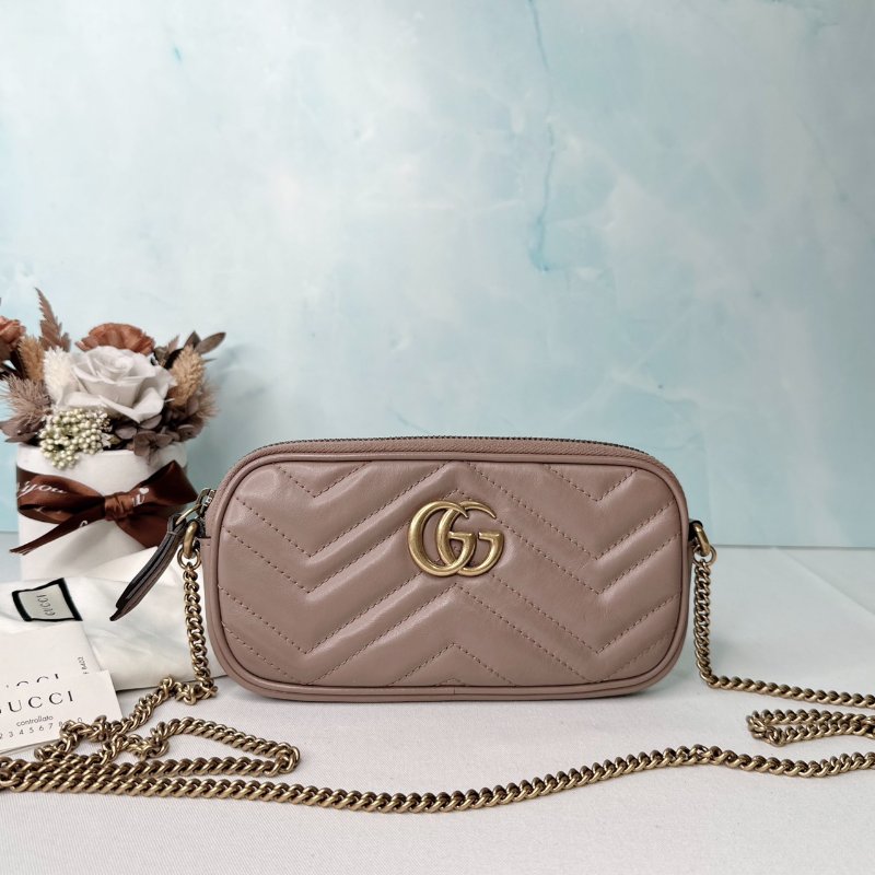 GUCCI Marmont Mini手機鏈包-0