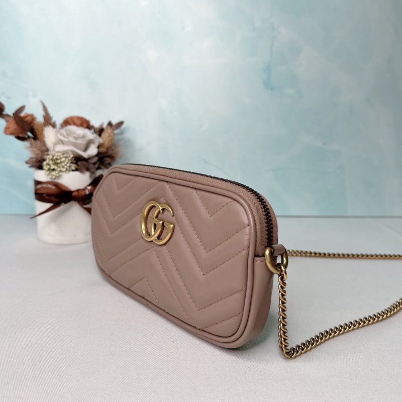 GUCCI Marmont Mini手機鏈包-2