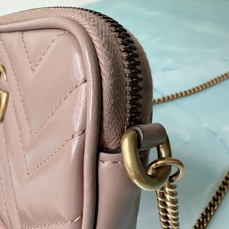 GUCCI Marmont Mini手機鏈包-6