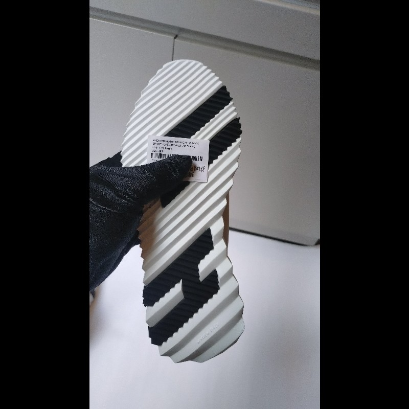 Hermes 白色皮革黑H休閒鞋 happy 熊貓配色-16