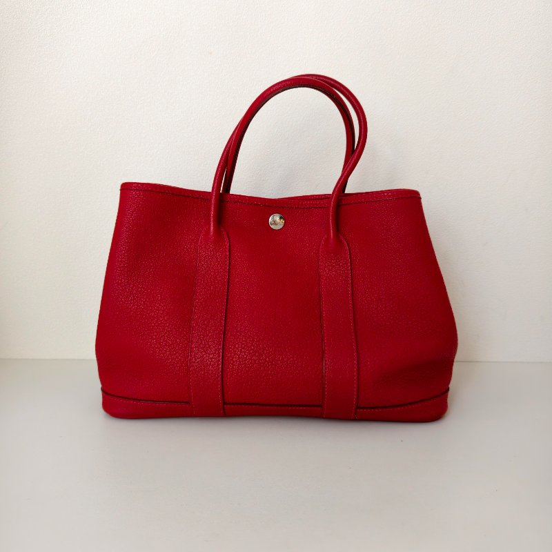 愛馬仕Hermes 花園30 garden party 紅色-0