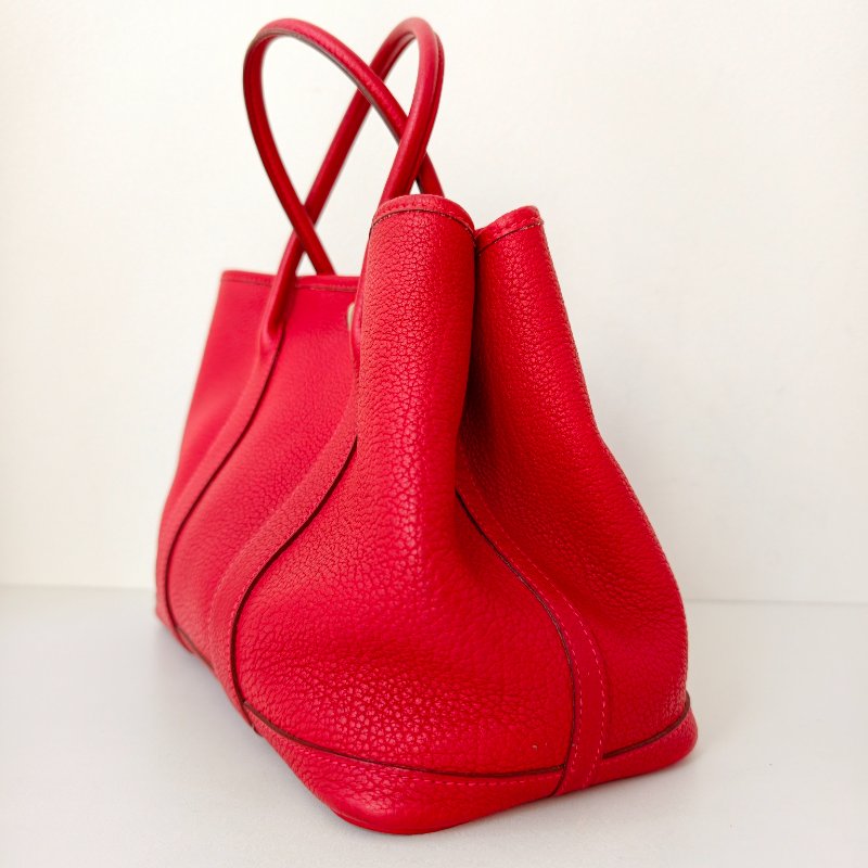 愛馬仕Hermes 花園30 garden party 紅色-1