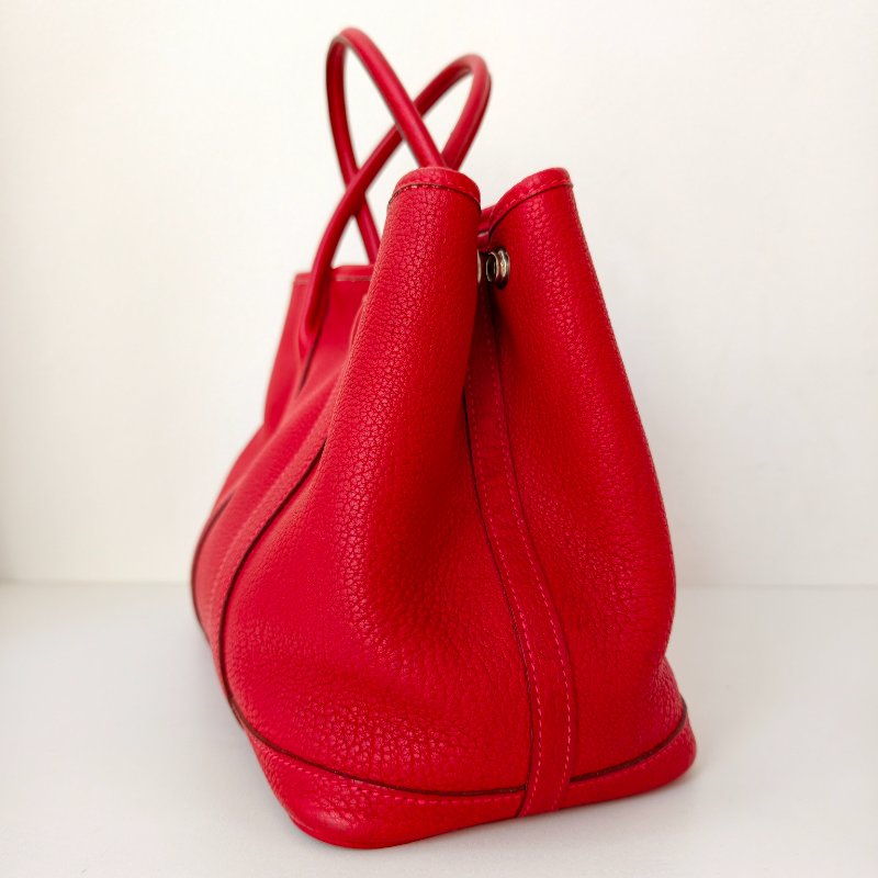 愛馬仕Hermes 花園30 garden party 紅色-3