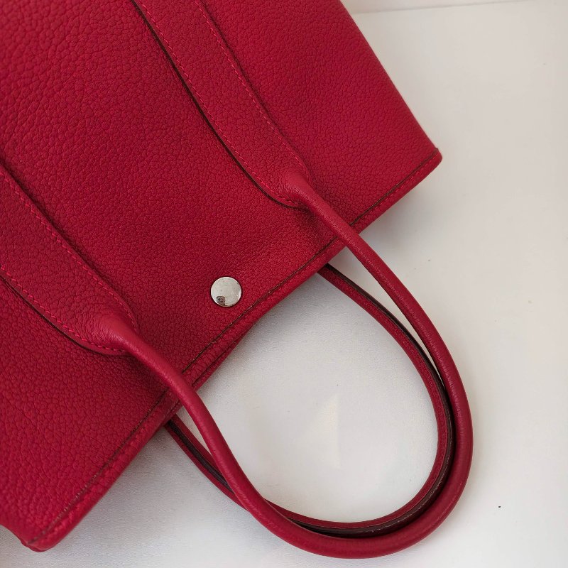 愛馬仕Hermes 花園30 garden party 紅色-4