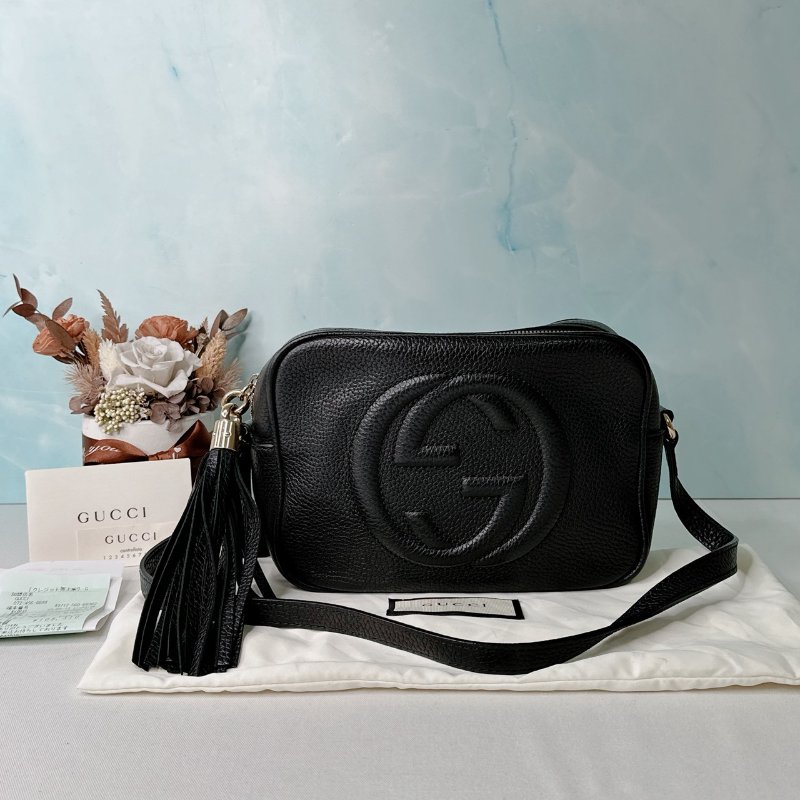 GUCCI SOHO流蘇相機包-0