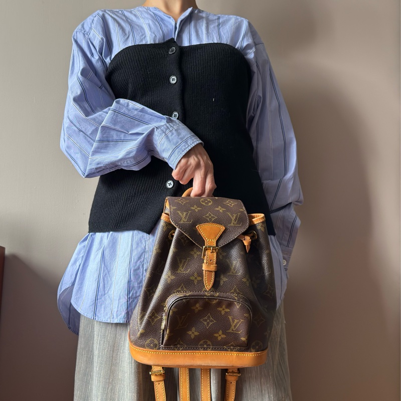 Louis Vuitton Monogram 後背包-1