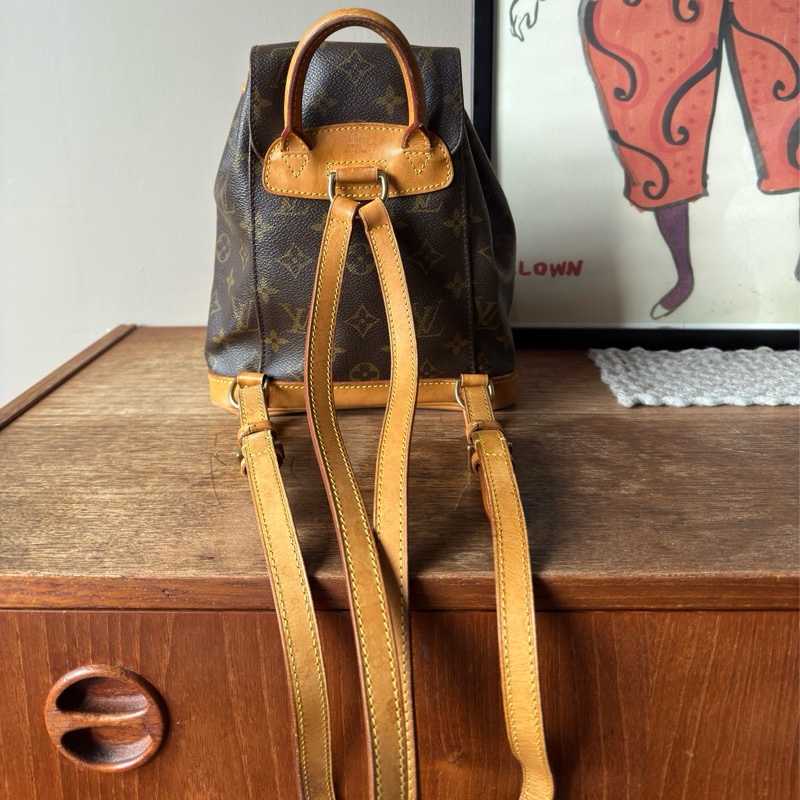 Louis Vuitton Monogram 後背包-15