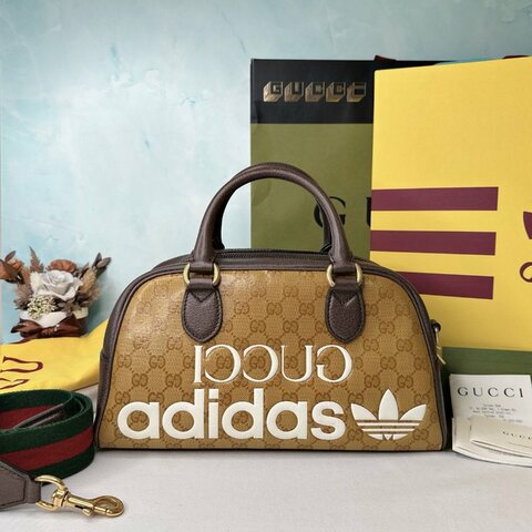 GUCCI x 愛迪達聯名波士頓包