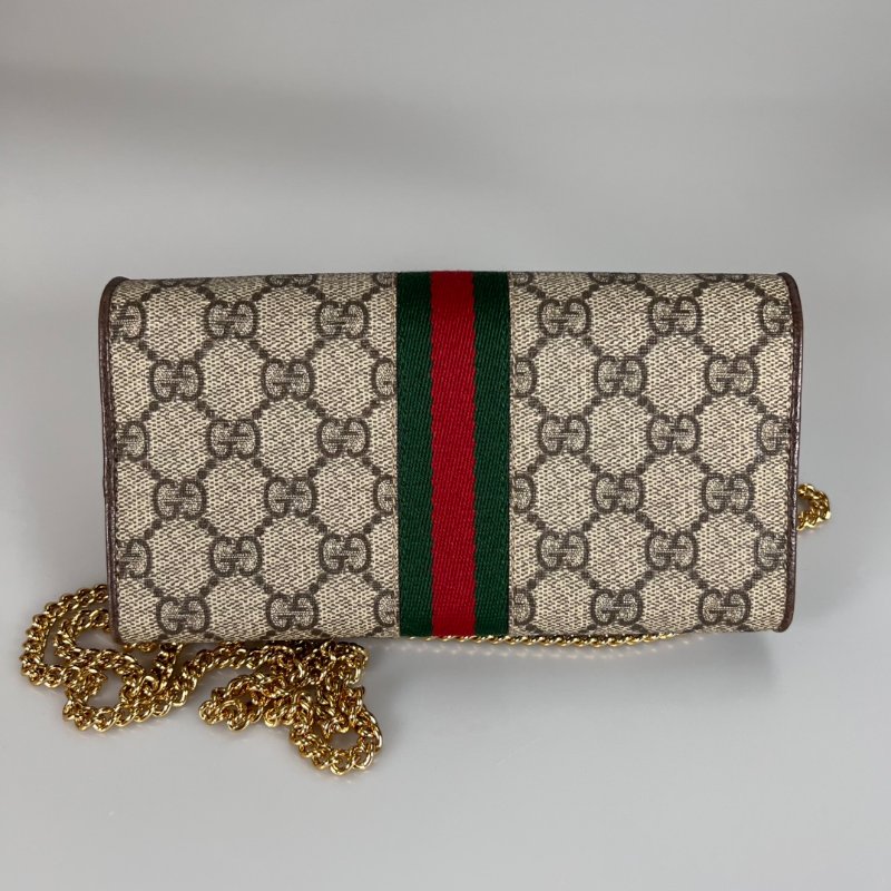 GUCCI 546592  老花金鍊包-1