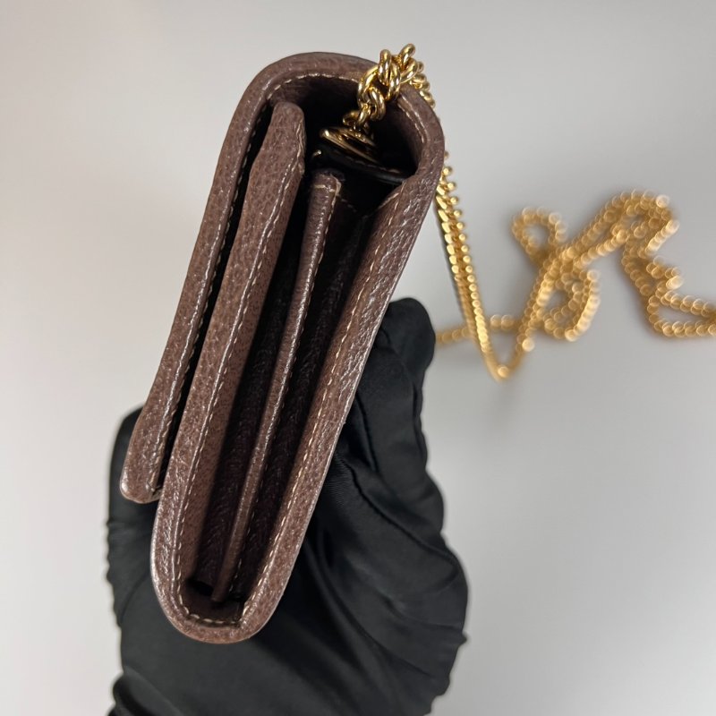 GUCCI 546592  老花金鍊包-2