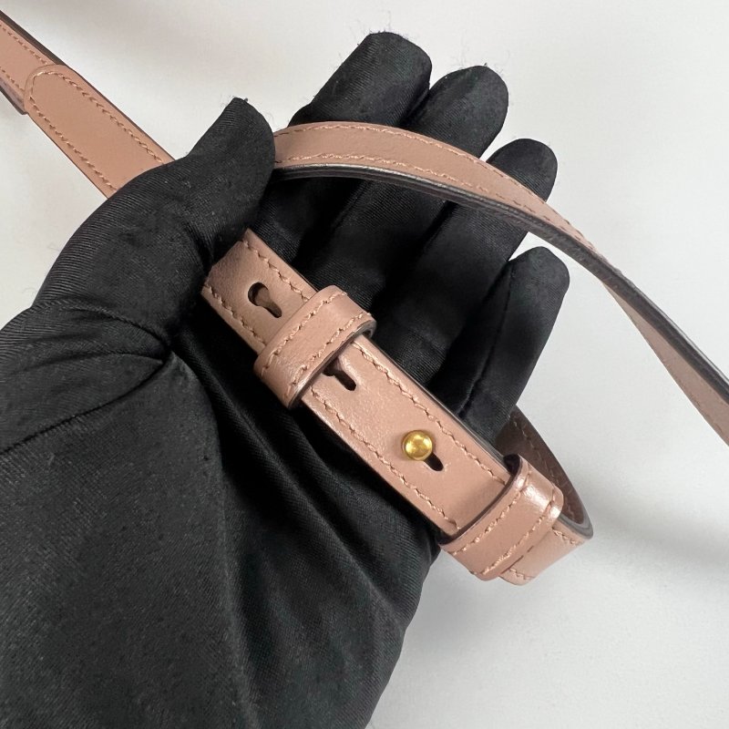 GUCCI 447632 藕色Marmont相機包 24CM-8