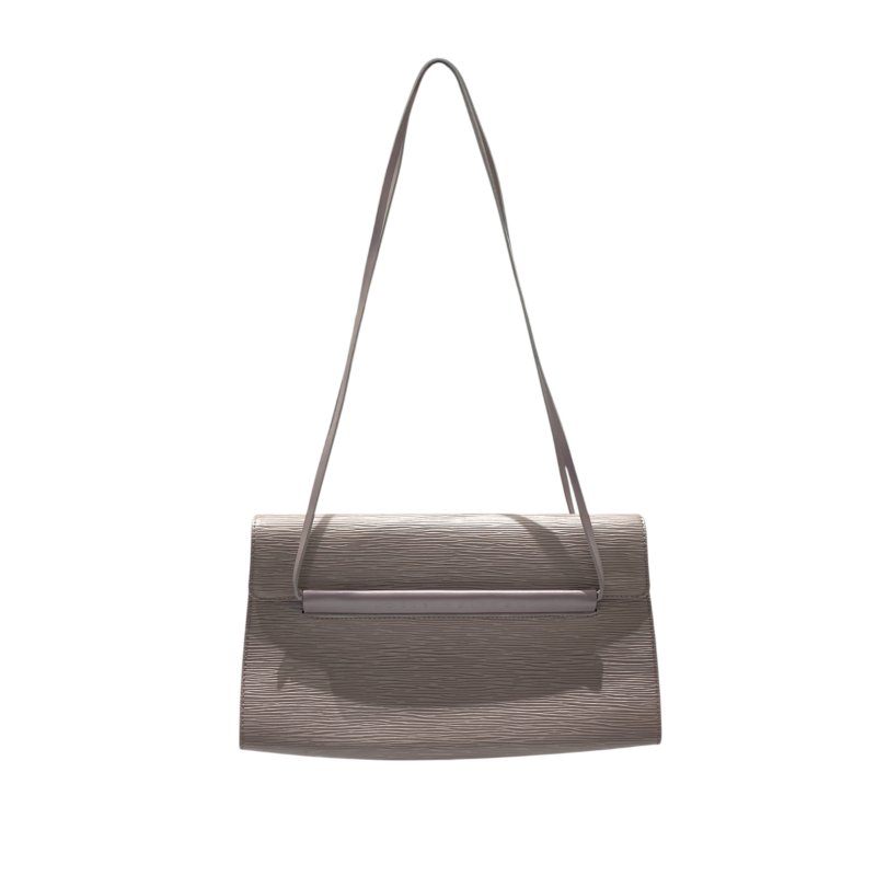 LOUIS VUITTON 路易威登 M5202B DINARD水波紋肩背包 EPI牛皮 藕紫色-0