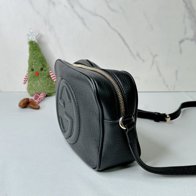 GUCCI SOHO牛皮相機包-2