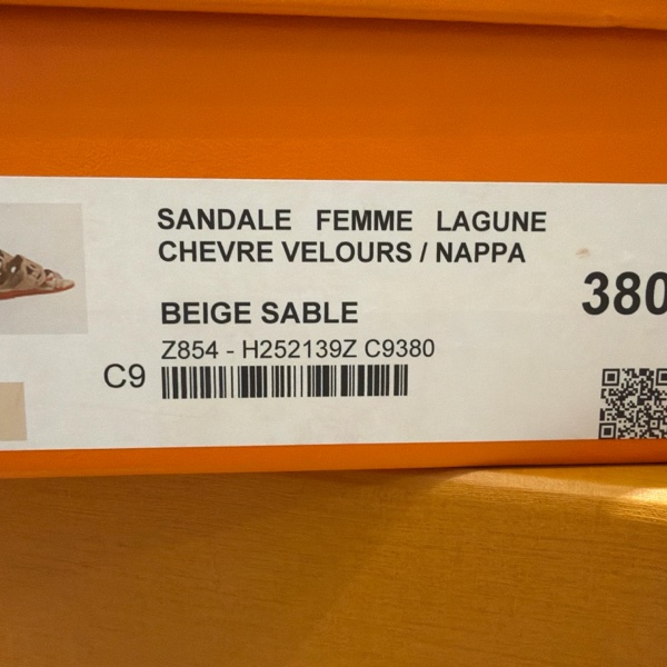 愛馬仕 涼鞋可當拖鞋 -38號-8