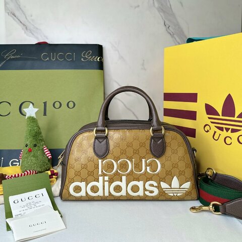 GUCCI 聯名愛迪達波士頓包