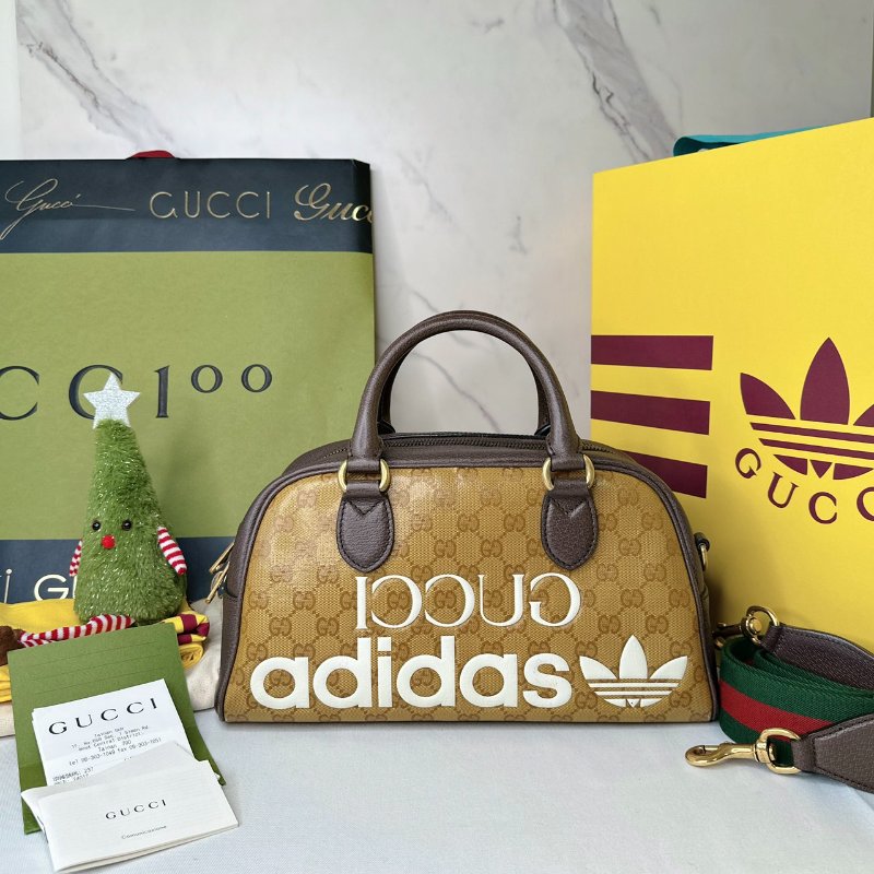 GUCCI 聯名愛迪達波士頓包-0