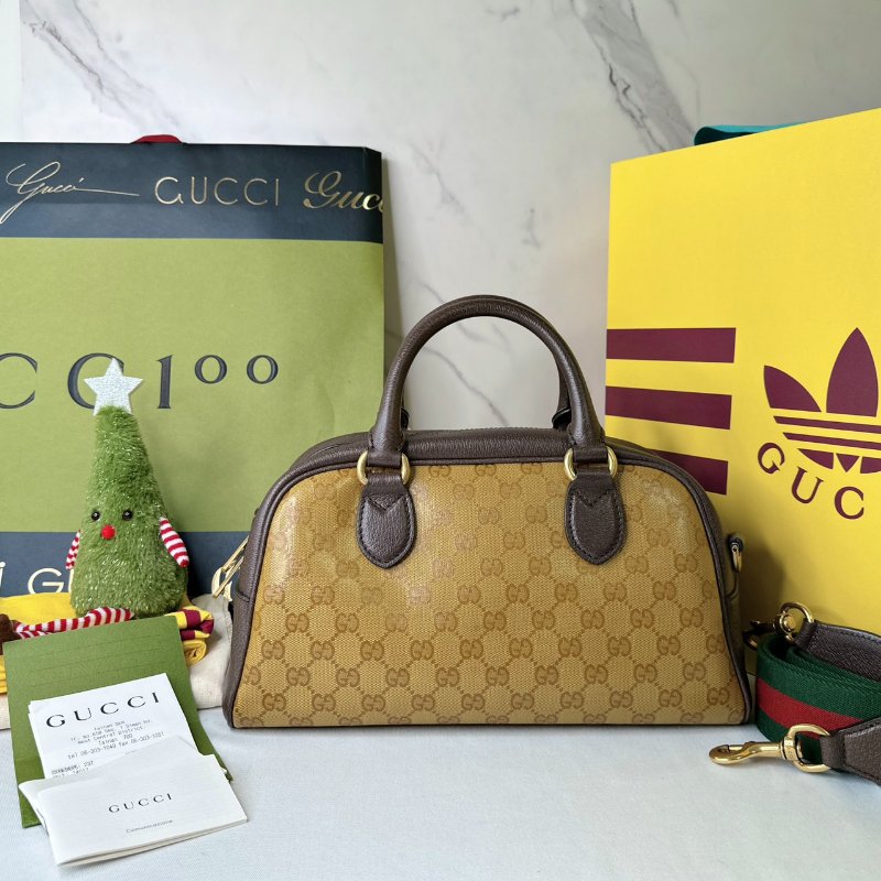 GUCCI 聯名愛迪達波士頓包-1