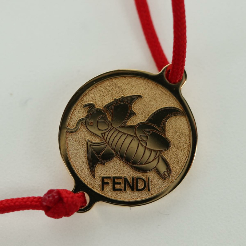 【日本直送】FENDI FENDI x FRGMT x POKMON 手鍊金屬金色正品 166945SM-1