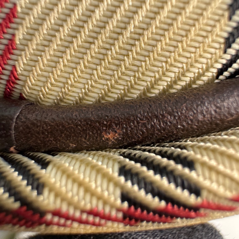 Burberry 經典格紋圓筒包-20