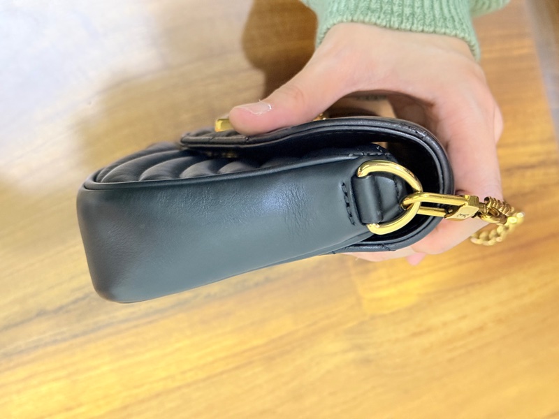 9新✨賠售超甜賣🫶🏻L V全皮款🖤new wave黑色牛皮 翻蓋肩背包-20