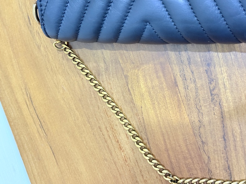 9新✨賠售超甜賣🫶🏻L V全皮款🖤new wave黑色牛皮 翻蓋肩背包-23