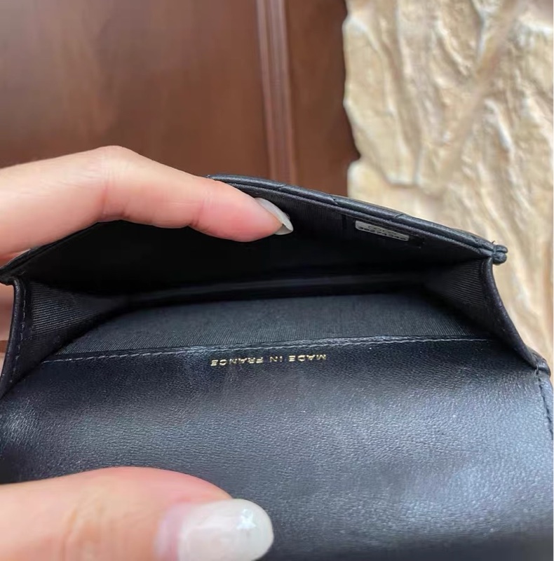 【97新 ✨ 全網最低價】 香奈兒Chanel 黑金 羊皮 mini 手柄 小小廢包  王心凌同款（下單前先詢問庫存❗️）-7
