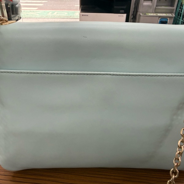 agnes b. Voyage 皮革 鏈條肩背包 大款-7