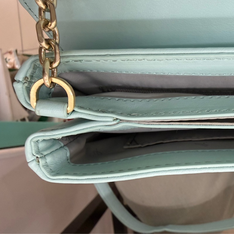 agnes b. Voyage 皮革 鏈條肩背包 大款-18