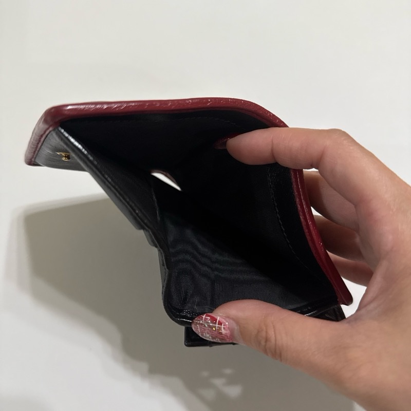 Gucci 撞色短夾-4