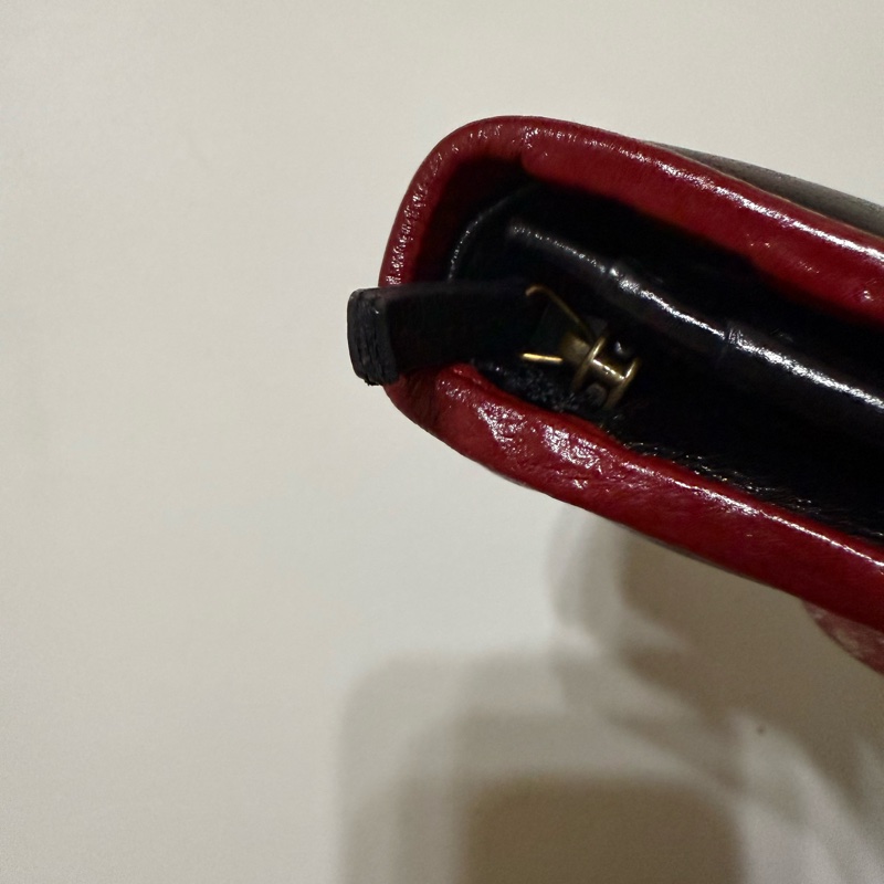 Gucci 撞色短夾-8