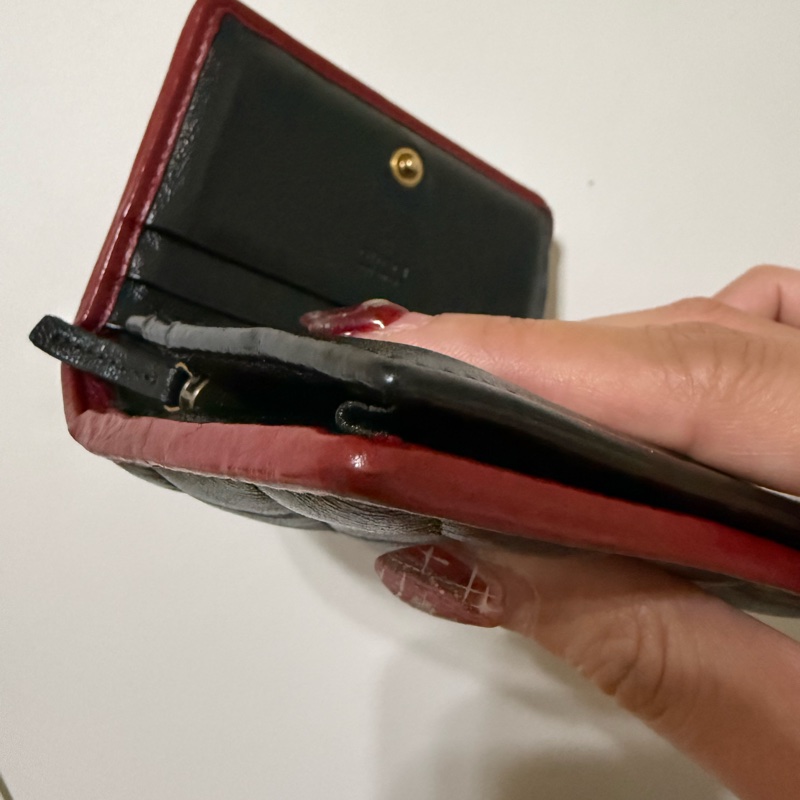 Gucci 撞色短夾-17