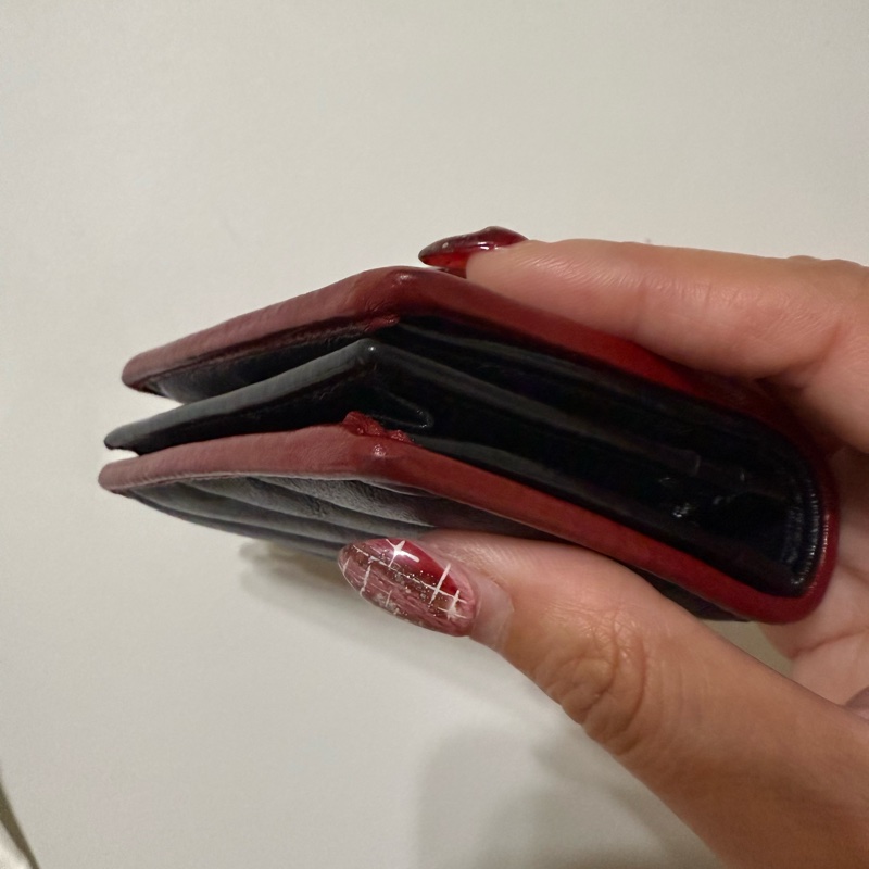 Gucci 撞色短夾-19