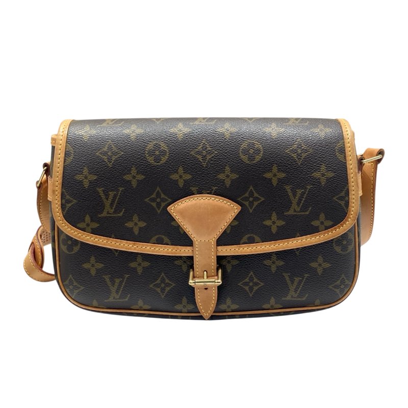 LOUIS VUITTON 路易威登 M42250 MONOGRAM SOLOGNE 老花斜背包 帆布老花 棕色 金釦-1
