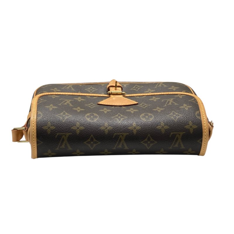 LOUIS VUITTON 路易威登 M42250 MONOGRAM SOLOGNE 老花斜背包 帆布老花 棕色 金釦-6