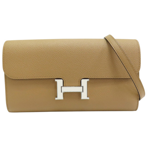 奶茶色 EPSOM牛皮 Constance To Go 肩背包 B刻【HERMES 愛馬仕】 H080125CK