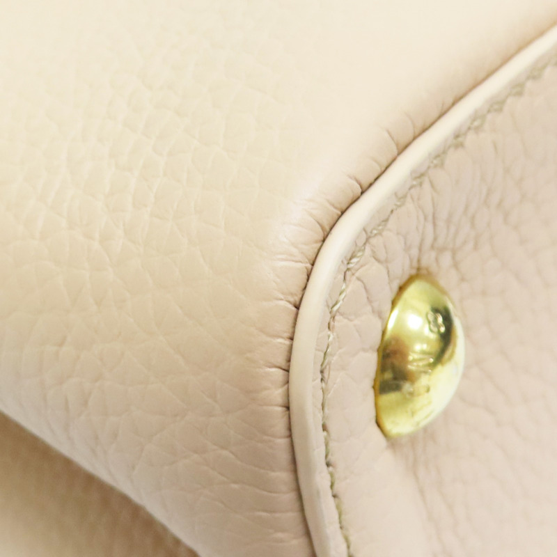 粉膚色 牛皮 Pink Capucines BB 兩用包【LOUIS VUITTON LV 路易威登】 M23287-7