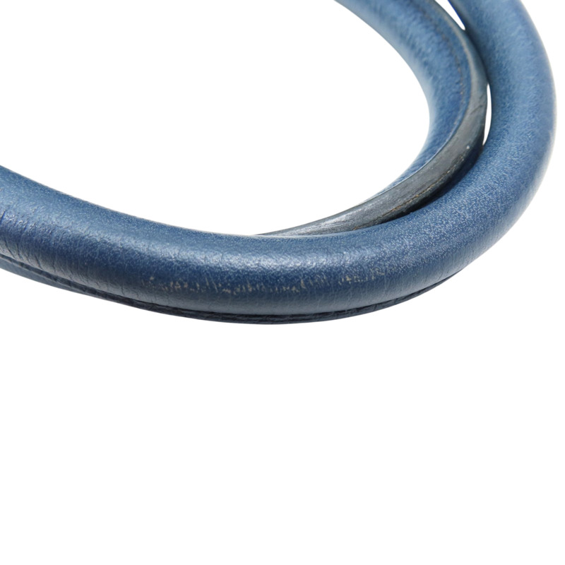 寶石藍色 TOGO皮革 Birkin 40 柏金包 手提包 口F刻 銀扣【HERMES 愛馬仕】-16