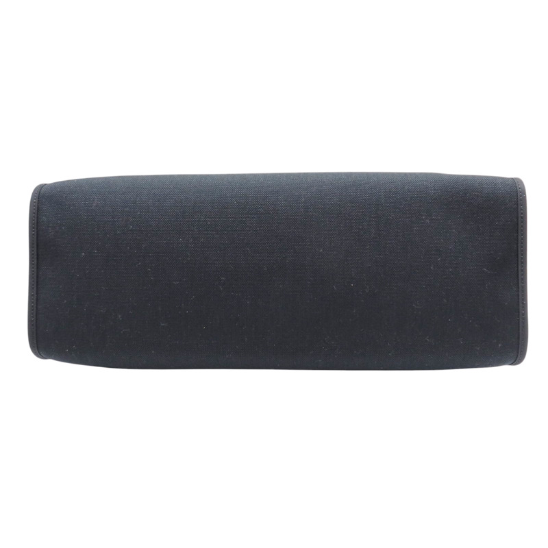 黑色 帆布 Her Bag 36 肩背包 D刻【HERMES 愛馬仕】-3