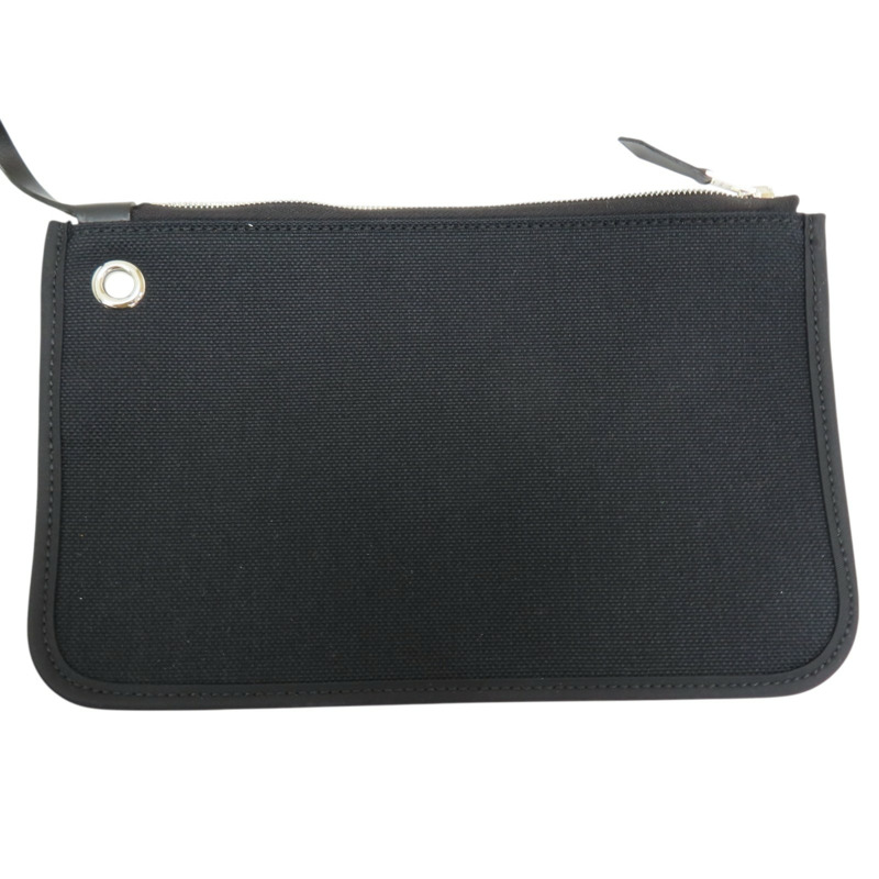 黑色 帆布 Her Bag 36 肩背包 D刻【HERMES 愛馬仕】-6