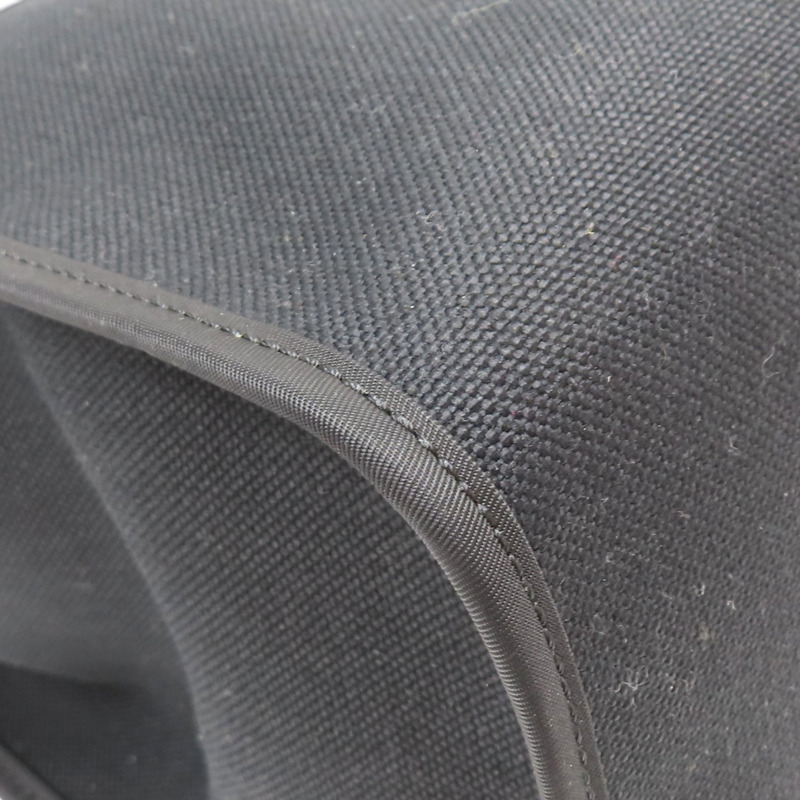 黑色 帆布 Her Bag 36 肩背包 D刻【HERMES 愛馬仕】-10