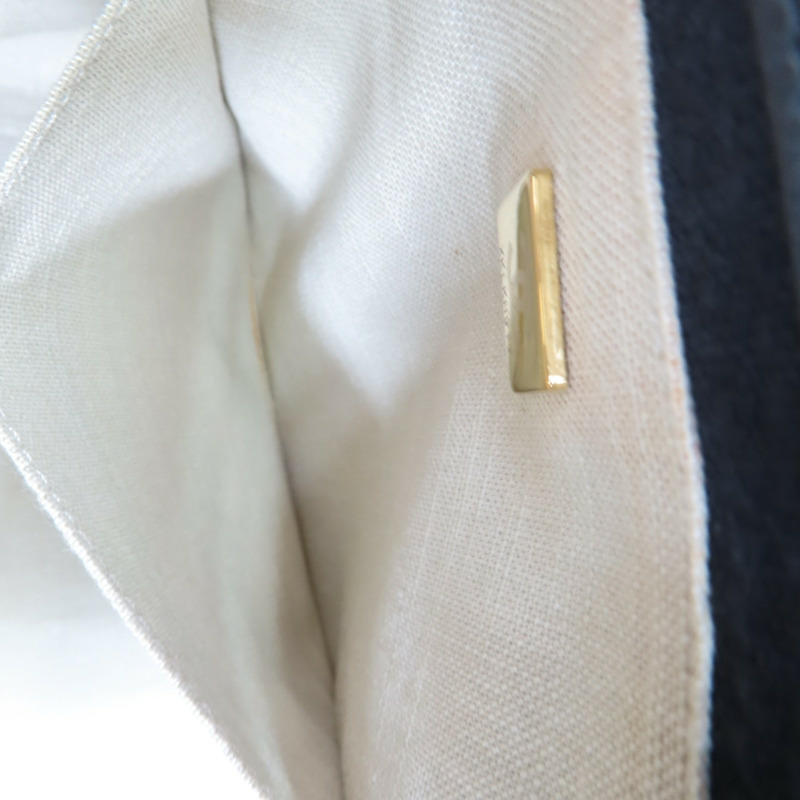 黑色 帆布 Deauville 沙灘包 手提包 AS3257【CHANEL 香奈兒】 AS3257-6