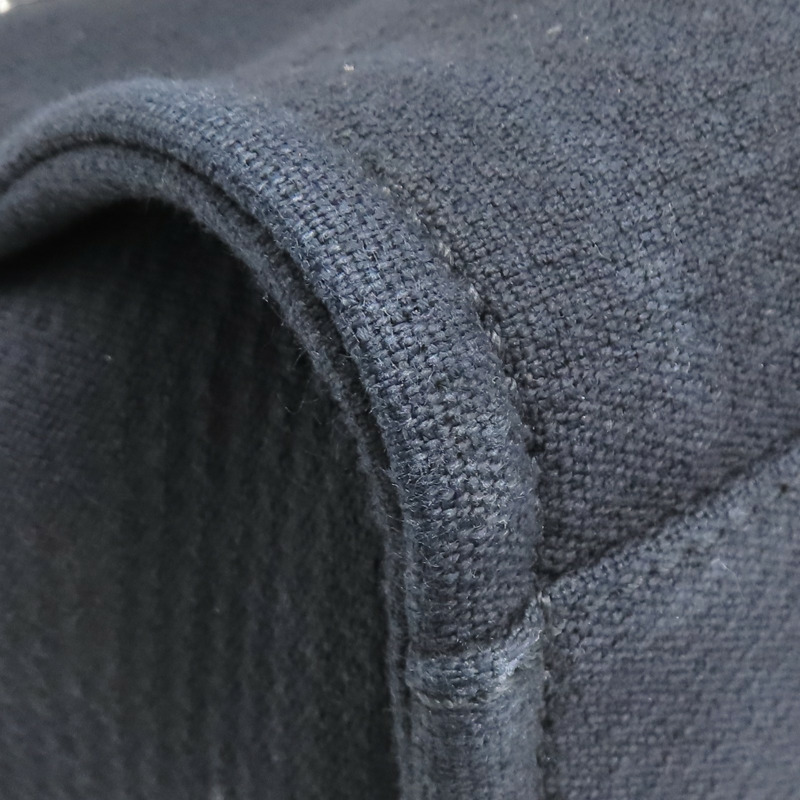 黑色 帆布 Deauville 沙灘包 手提包 AS3257【CHANEL 香奈兒】 AS3257-14