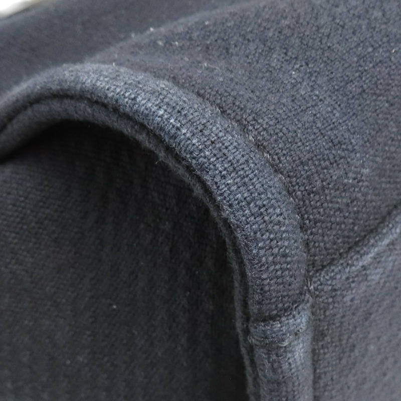 黑色 帆布 Deauville 沙灘包 手提包 AS3257【CHANEL 香奈兒】 AS3257-16