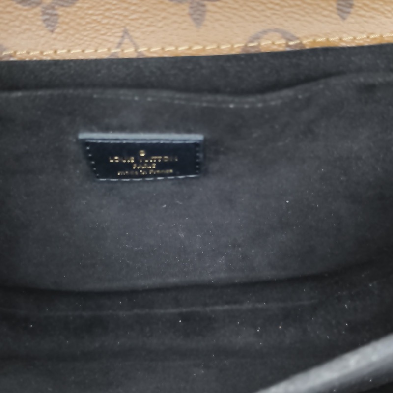 LOUIS VUITTON MetisPochette郵差包拼色PVC金扣2016老花肩背包-5