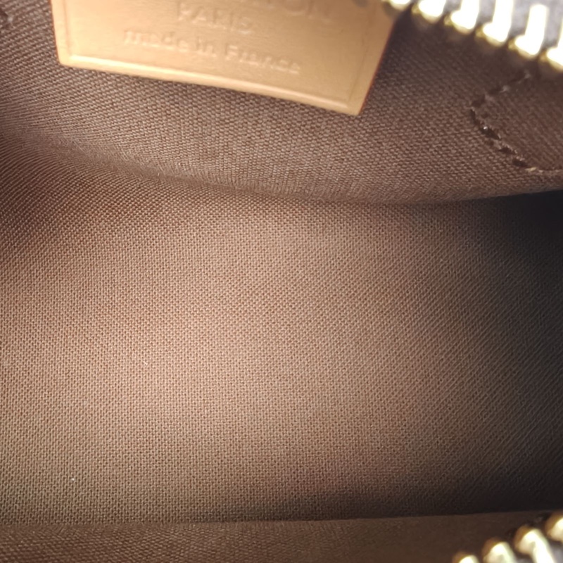 LOUIS VUITTON SpeedyNano16可拆卸肩帶老花PVC2024肩背包-4