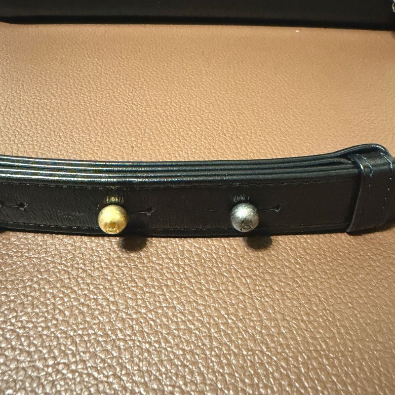 CHANEL 香奈兒 Gabrielle Hobo 中號流浪包 ｜藍色黑底金銀鍊｜專櫃購入｜全配保卡｜狀況極佳-20