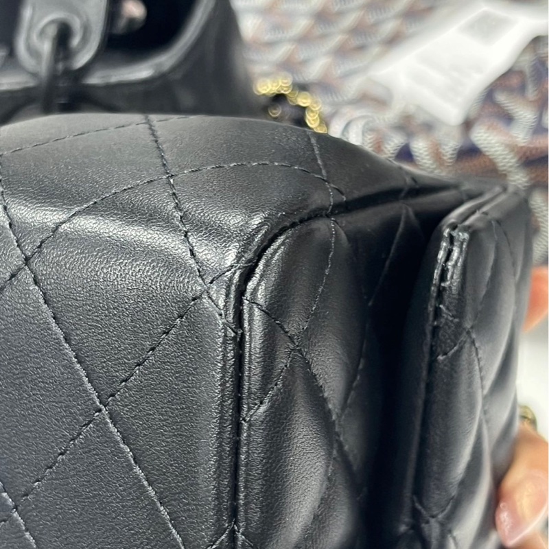 A級95成新 Chanel 經典方胖-7