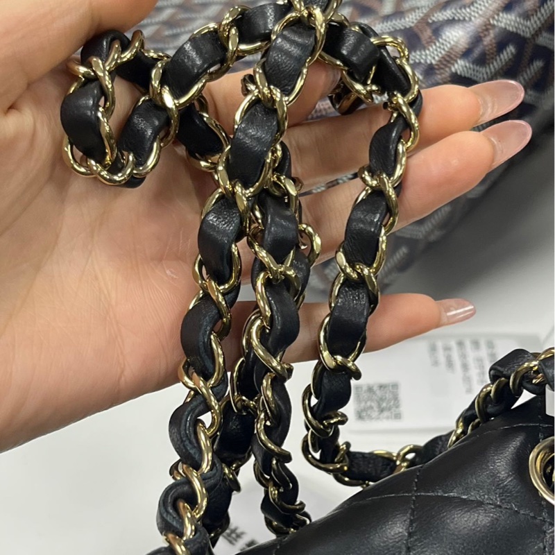 A級95成新 Chanel 經典方胖-12